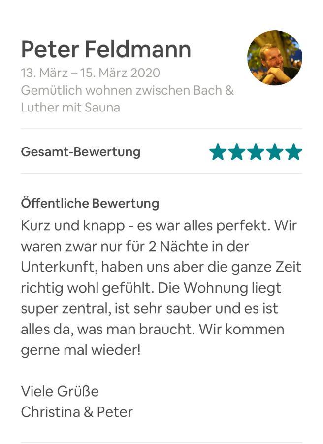 Ferienhaus Zwischen Bach Und Luther Mit Garten Eisenach Buitenkant foto